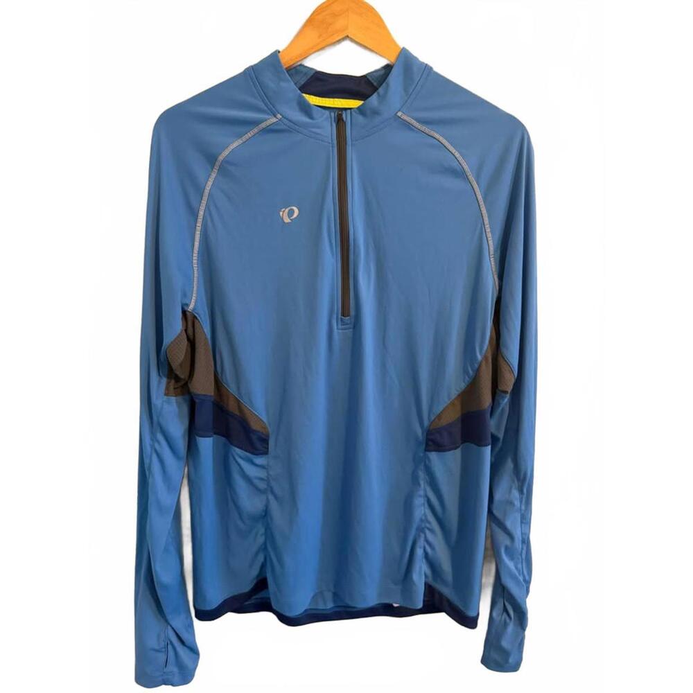 Men’s Pearl Izumi Cycling Jacket Sz Large Blue